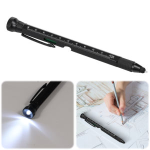 12 In 1 EDC Multi Tool Pen with LED Light Level Bottle Opener Touchscreen Stylus and Screwdriver Fathers Day Men Gadgets Gifts