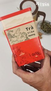 Trà Trầm Hương Dạng Lá Hộp 50gr 3 Lành Hoàn Toàn Từ Lá Dó Bầu Ngủ Ngon Giảm Stress Tốt Sức Khỏe Quà Tết