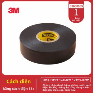 3M | Băng Keo Chống Nước Chịu Nhiệt Chống Ăn Mòn Chống Tia UV Kín Ẩm Chống Cháy Cách Điện