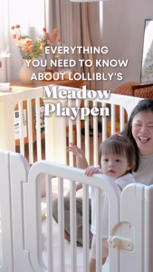 Lollibly Meadow Playpen Playard Baby Fence (200 x 140cm)