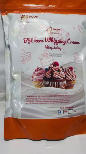 Bột kem whipping Cream không đường túi 500g