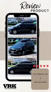 ชุดจับแร็คหลังคา KIA CARNIVAL Gen3 (ตรงรุ่น)