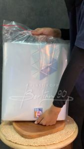 Plastik Klip Packing Baju 35x50 cm Plastik Klip Baju Clip Ziplock Plastik Bening Serbaguna Murah
