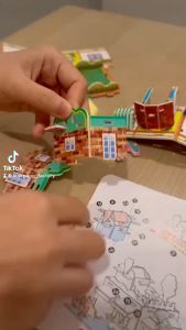 3D บ้านกระดาษของเล่นสามมิติ DIY มีเลขต่อ กระดาษอัดแน่นเรียบ ของเล่นเด็ก บ้านกระดาษ ของขวัญเด็ก บ้านเด็กเล่น ตุ๊กตากระดาษ บ้านกระดาษ 3 มิติ บ้านกระดาษของเล่น - Lazada