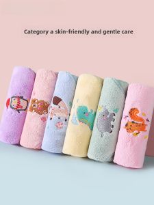 6 Chiếc Khăn Trẻ Em Grace Khăn Nước Bọt Trẻ Sơ Sinh Gia Dụng Rửa Mặt Mềm Mại Hơn Cotton Khăn Vuông Nhỏ Tắm