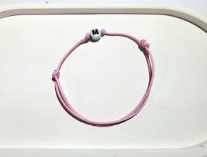 Gelang tali custom inisial/Aesthetic  Tali/gelang sahabat/pasangan