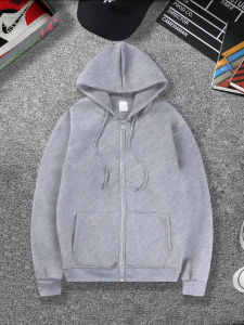 Spring Autumn Mens Sweatshirts Long Sleeve Jacket Hoodie Full Zip Pocket Outdoor Daily  Basic Casual Sweatshirts Outerwear