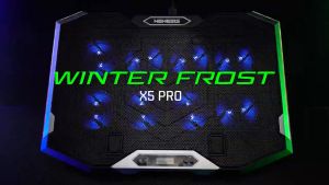 Pemahaman & Penggunaan Cooling Pad Laptop Gaming NYK WINTERFROST X5 PRO 8 Fan RGB