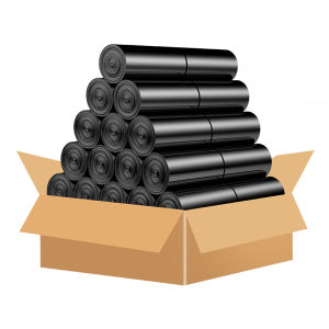 QINXINLIAN | Black Thick Garbage Bags