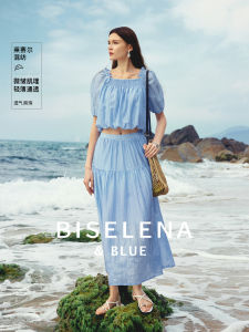 Bessie "Easy Summer" Woven Shirt Womens One-Shoulder Floral Print Gown Collar Short Sleeve Cotton Casual Loose Fit Top