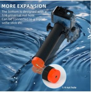 อุปกรณ์เสริมสำหรับ GoPro12ติดลอยกล้องเพื่อการกีฬาปากบูทเย็นรุ่นใหม่ปี20240623สำหรับ Action4เงาหิน DJI/3 Insta360 Ace/ace/ACE PRO