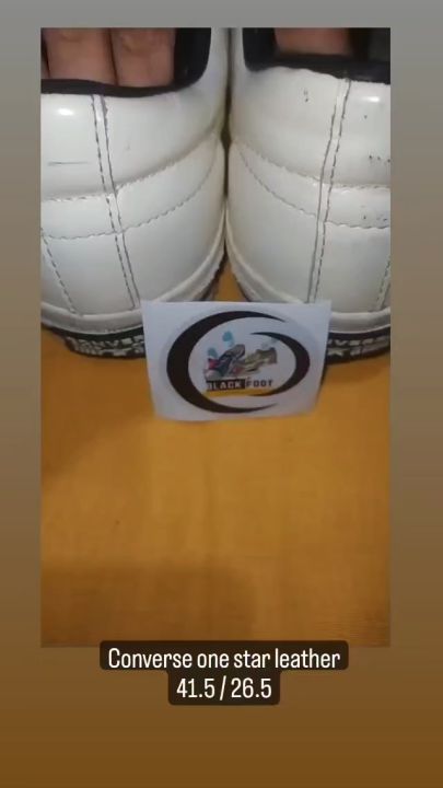 SEPATU CASUAL CONVERSE ONE STAR LEATHER Size SECOND Lazada