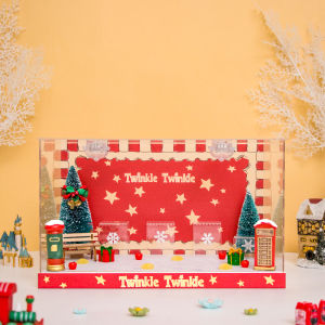 Twinkle Gift from the Stars Series Collectible Figure Star Man 2 Generation Blind Box Display Case Bubble Monster Toy