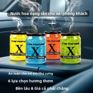 220g Gel Khử Mùi Dạng Rắn Nước Hoa Ô Tô Làm Thơm Không Khí Bền Lâu Cho Phòng Ngủ Phòng Khách Phòng Tắm Tủ Giày - Hương Thơm Tổng Hợp