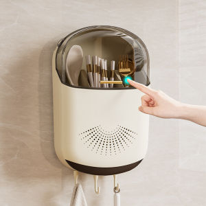 Hộp Đựng Thìa Treo Tường Cao Cấp Dùng Trong Nhà Bếp Giá Để Thìa Đũa Thìa Giá Để Đồ Dùng Ăn Uống Bằng Nhựa