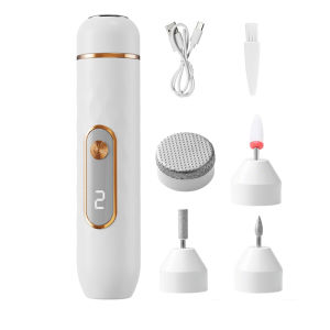 Electric Foot Nail Grinder Rechargeable Pedicure Manicure Tool Portable Dead Skin Callus Remover for Heels Nails Foot Care