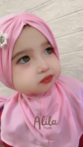 ALILA Hijab - Jilbab Anak Bayi SERUNI 0-3 TH / Hijab Baby / Kerudung Anak Perempuan