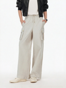 Vero Moda | Womens Fall New High Waist Elastic Loose Casual Pants
