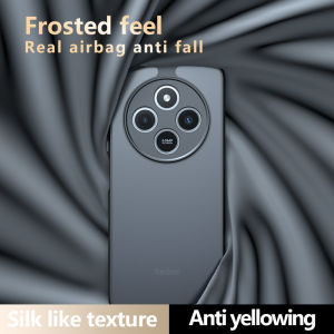 Case for Xiaomi Poco M7 Poco C75 4G  Redmi 14C 4G Redmi A4 5G Frosted Matte/Clear Phone Back Cover Anti-fingerprint Four Corners Air Cushion Anti-drop Anti-shock Protective Case
