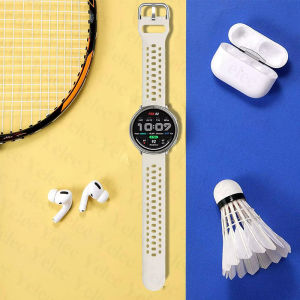 สายซิลิโคน 20 มม. สำหรับนาฬิกา Amazfit Active 2/Active Amazfit Bip 3 Pro/Bip 3/Bip S/Bip S lite/Bip U/Bip U/Bip Lite Amazfit GTS 4/4 MINI/3/2E/2 MINI/2 GTR MINI/GTR 42 มม.