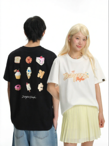 dangerouspeople | Dessert Print Loose Casual T-Shirt