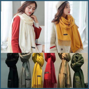 Khăn Cashmere - Khăn Quàng Cổ Len Lông Cừu Thời Trang Hàn Quốc Nhiều Màu Đẹp