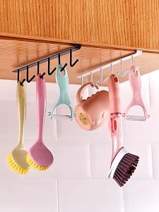 Móc Treo Đồ Dùng Nhà Bếp Ngăn Nắp Gọn Gàng Giá Treo Dụng Cụ Pha Chế Chắc Chắn An Toàn
