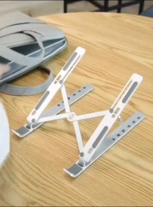 ขาตั้งโน้ตบุ๊ค Stand Notebook ขาตั้งแท็บแล็ต อลูมิเนียม N3 พับเก็บพบพาสะดวก