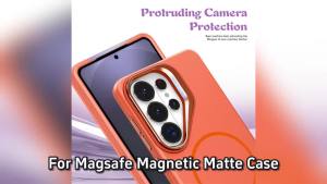 New Matte For Magsafe Magnetic Case For Samsung Galaxy S26 Ultra S25 S24 S23 Ultra Plus S25FE S24FE S25Edge With Kickstand Cover