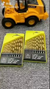 Mata Bor Besi 13 Pcs Set 1.5 - 6.5 mm Mata Bor HSS Drill Bit Set