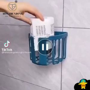 Giỏ Đựng Giấy Vệ Sinh Dán Tường Việt Nhật Tiện Ích Khay Đựng Giấy Dán Tường Chịu Lực Độ Bền Cao Trùm Sỉ Gia Thành