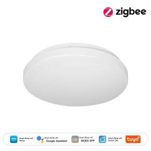 MOES | Đèn Trần Thông Minh MOES Tuya Zigbee LED Đèn Nền RGB Điều Chỉnh Độ Sáng Và Nhiệt Độ Màu Điều Khiển Bằng Ứng Dụng & Giọng Nói Tương Thích Với Alexa GoogleHome