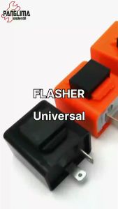 Flasher Sein Bunyi-Diam Universal Flaser Setelan Motor Lampu Sen Bisa Diatur-Atur-Disetel Kecepatan Kedip Stelan Riting LED Silent Cepat-Lambat