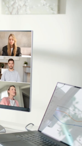 Webcam Logitech Full HD Brio 500 - Chỉnh sáng lấy khung hìnhShow mode Mic kép giảm ồn