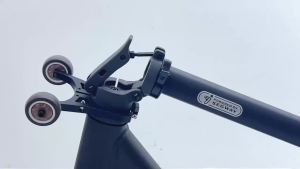 Folding Bracket Wheel Flexible Sliding Handstand Auxiliary Wheel Bracket For Ninebot Max G30 G30D/E Electric Scooter Accessories