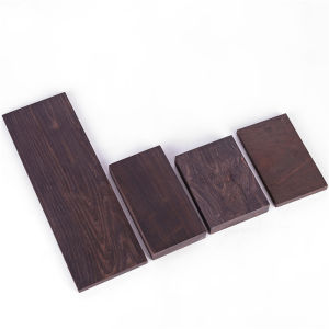 Purple Light Mahogany Sample Redwood DIY Wood Carving Small Piece Customizable Size Cutting Handmade Black Ebony Sculpture