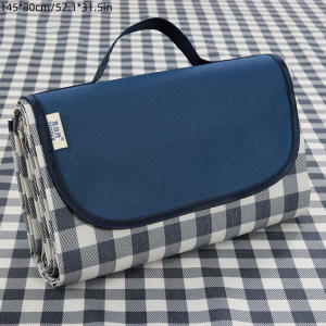 Outdoor Waterproof Camping Mat Sand Proof Portable Beach Blanket Foldable Lightweight Mats For Camping Beach Parks Picnic Mat