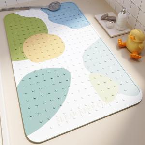 Cartoon Non-slip Bath Mat with Suction Cup Waterproof
