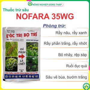 [COMBO 2 GÓI] Thuốc Trừ Sâu Nofara 35WG – ĐẶC_TRỊ BỌ TRĨ (Gói 30g)