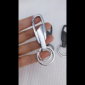 Móc Khóa Kim Loại Đẹp Sang Trọng Bọc Da Thiết Kế Nhỏ Gọn Móc Khóa Hồ Lô Đa Dạng Mẫu Tiện Lợi