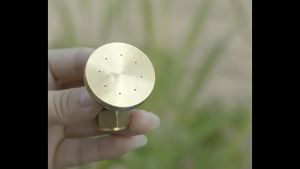 Brass 8 Hole Sprayer Nozzle: High Pressure Spray Head Nozzle for Garden Agriculture Irrigation