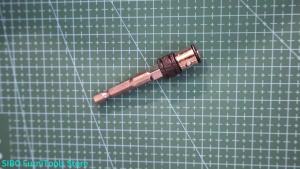 1/4 Hex Shank Socket Adapter 70mm Cr-V Steel Extension Bar Drill/Impact Driver Converter