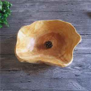 Creative Solid Wood Fruit Plate