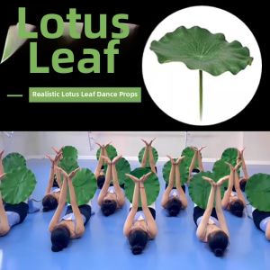 XIAOYAOJIN | Classical Dance Prop Simulated Green Lotus Leaf
