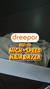 Dreepor 1500W Ionic Protection Low Noise Fast Drying Hair Dryer