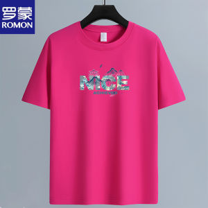 Lormen Pure Cotton Short Sleeve Mens T-shirt Breathable Sweat Absorbent Casual Half Sleeve Fashion Urban Style Student Wear