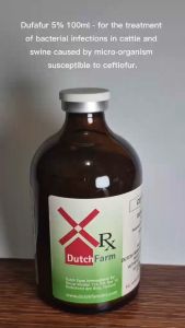 Dufafur 5% Injectable Solution 100ml Dutch Farm for Livestock and Pets