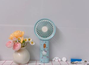 KIPAS USB SANRIO / CUTE MINI FAN HELLO KITTY / KIPAS TANGAN MELODY CINNAMOROLL KUROMI