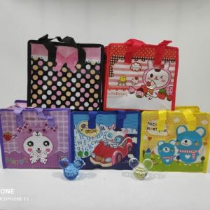 Tas Karung Serbaguna/Tas Laundry/Tas Belanja Ukuran 27x33 WARNA/MOTIF RANDOM