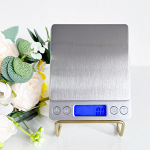3000g X 0.1g Digital Gram Scale เครื่องชั่งน้ําหนักอาหารพร้อมจอแสดงผล LCD Electronic Balance 0.1g Mini Pocket Food Kitchen Scale ใช้กับอาหาร